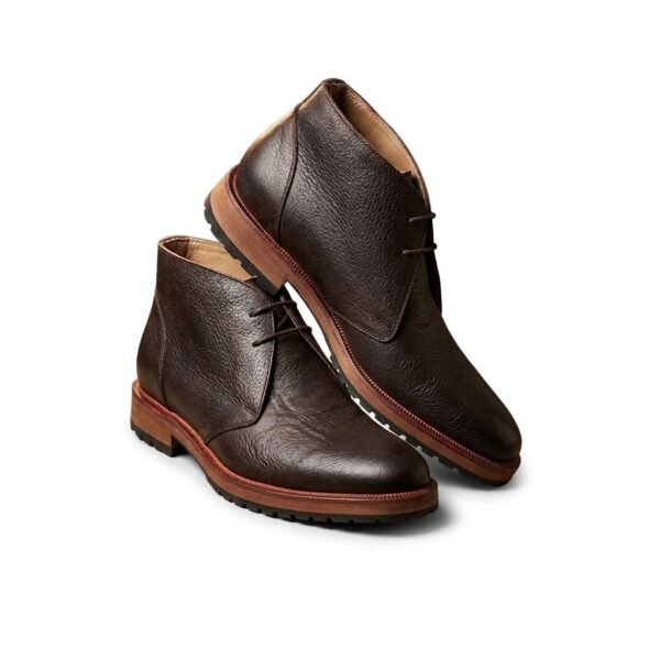 Botineta en cuero con goma eva (Arcabuz Golfer)