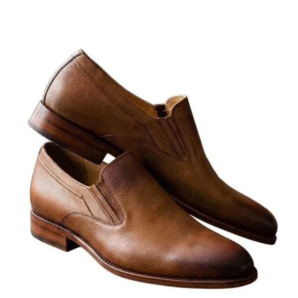 Zapato cuero fantasía al tono (Arcabuz Golfer)