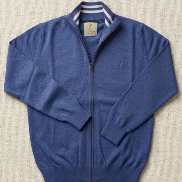 Campera en hilado fino con cierre (El Club de La Llave de Lord´s)