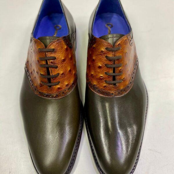 Zapato cuero combinado (El Club de La Llave de Lord´s)