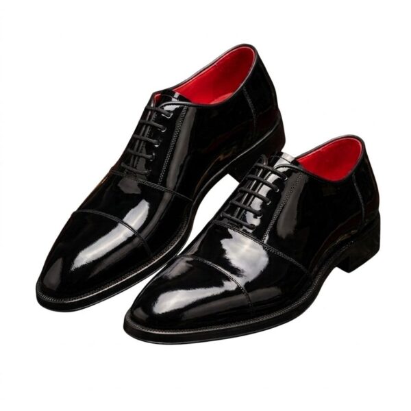 Zapato cuero charol (Arcabuz Golfer)