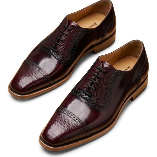 Zapato cuero brush off (Arcabuz Golfer)