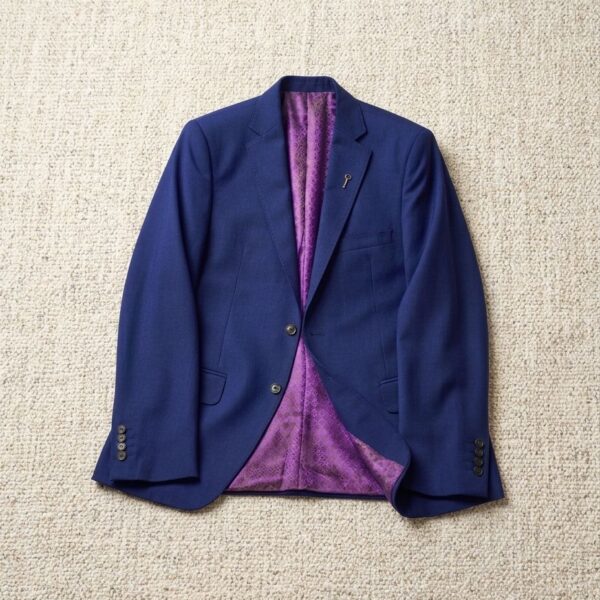 Saco modelo slim fit fantasía al tono (El Club de La Llave de Lord´s)