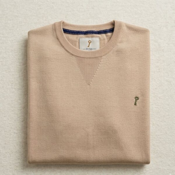 Sweater fino cuello redondo liso (El Club de La Llave de Lord´s)