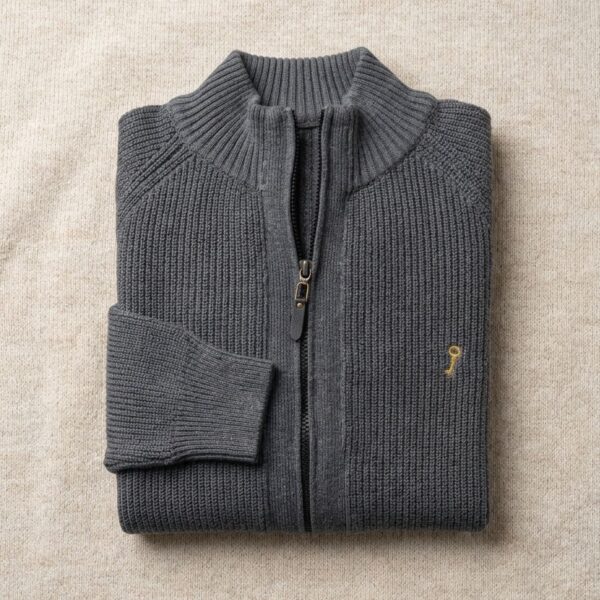 Campera lana cierre completo (El Club de La Llave de Lord´s)