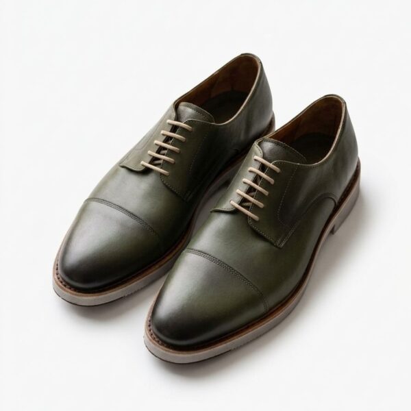 Zapato cuero acordonado (Arcabuz Golfer)