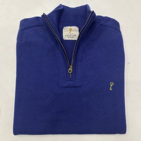 Sweater 1/2 cierre hilo liso (El Club de La Llave de Lord´s)