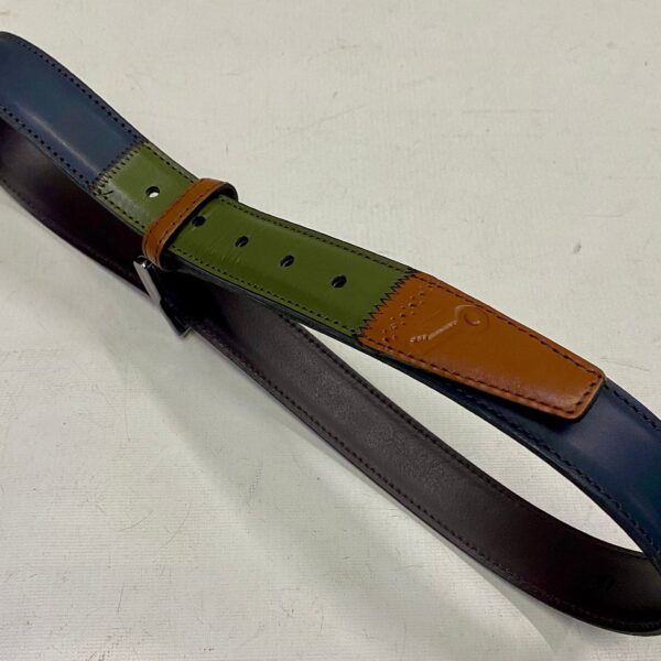 Cinto cuero tres colores (El Club de La Llave de Lord´s)