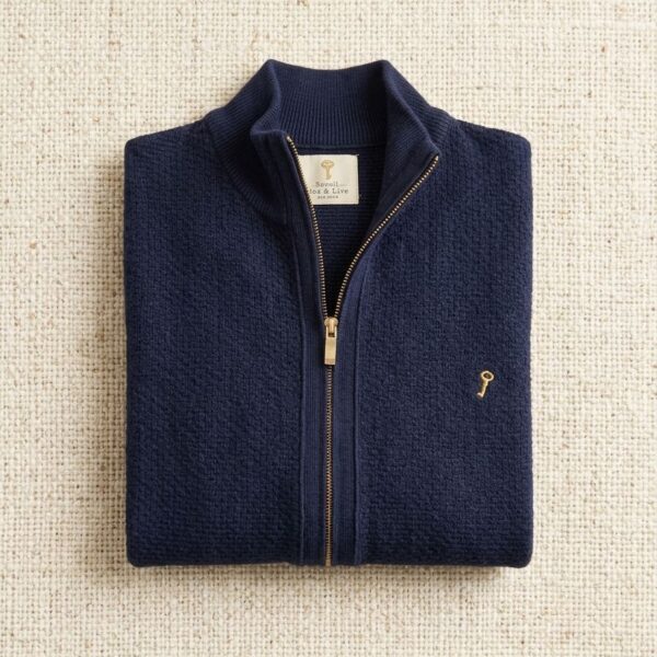 Campera bamboo tramado al tono (El Club de La Llave de Lord´s)