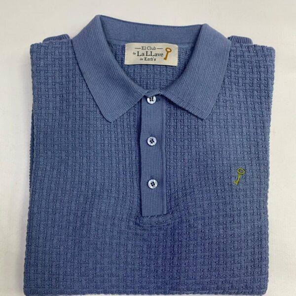 Remera cuello polo cartera botón (El Club de La Llave de Lord´s)