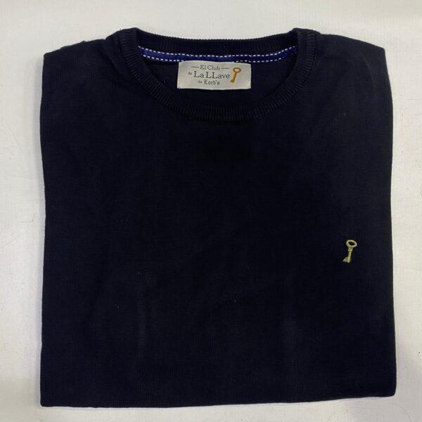 Sweater cuello redondo liso (El Club de La Llave de Lord´s)