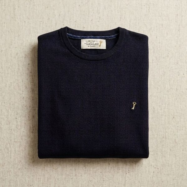 Sweater cuello redondo liso (El Club de La Llave de Lord´s)
