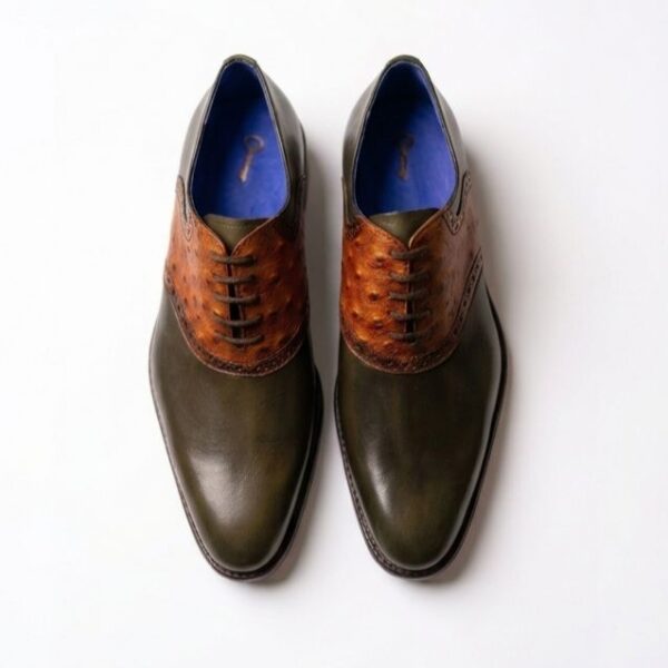 Zapato cuero combinado (El Club de La Llave de Lord´s)