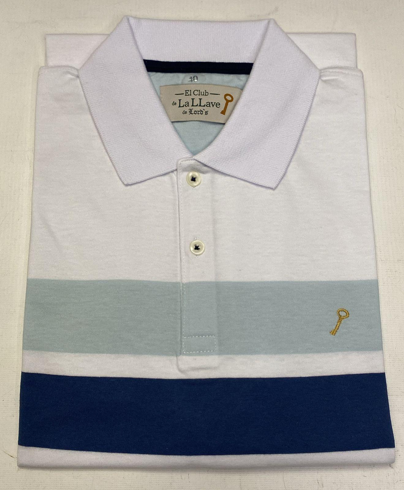 Remera cuello polo pima (El Club de La Llave de Lord's) - Imagen 2