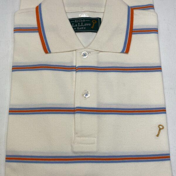 Remera cuello polo pima (El Club de La Llave de Lord's)