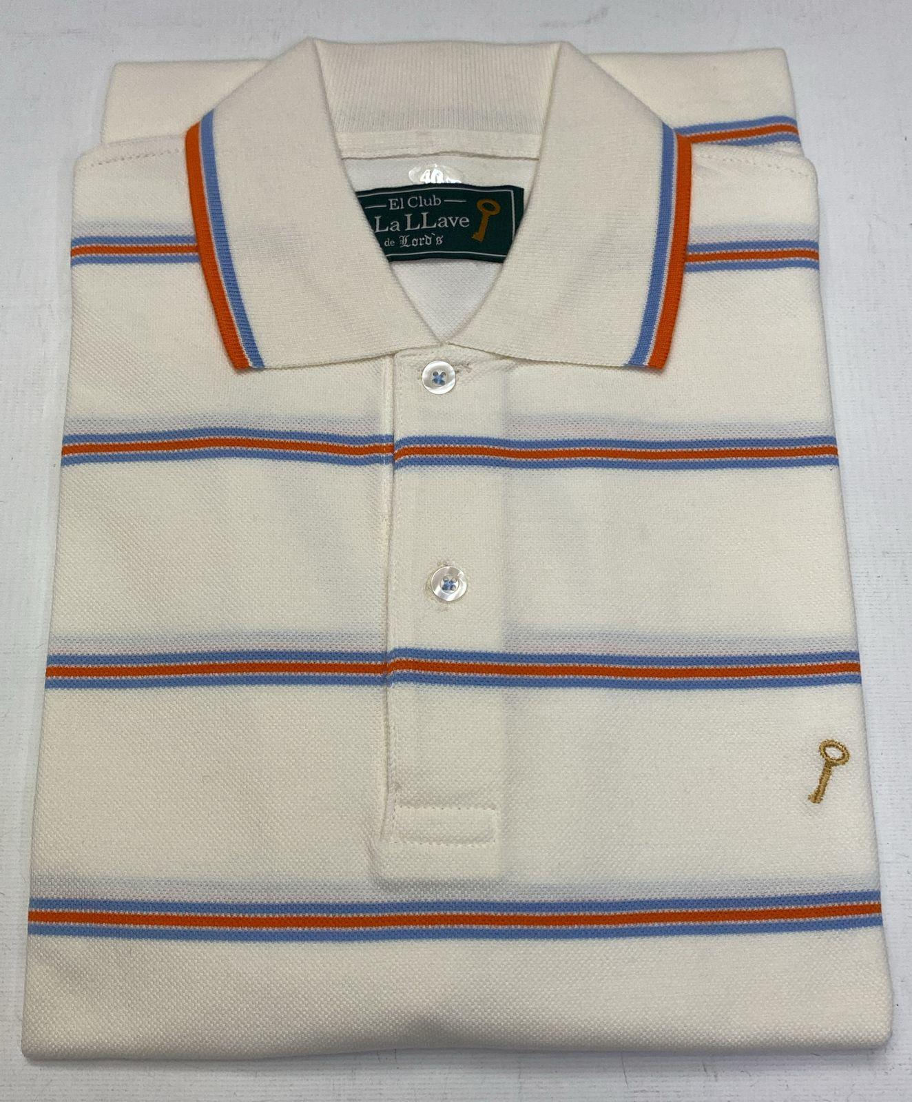 Remera cuello polo pima (El Club de La Llave de Lord's)