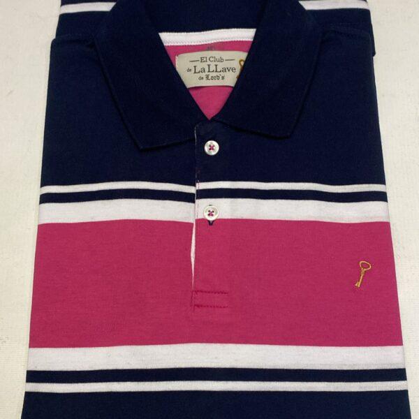 Remera cuello polo pima fantasía (El Club de La Llave de Lord's)