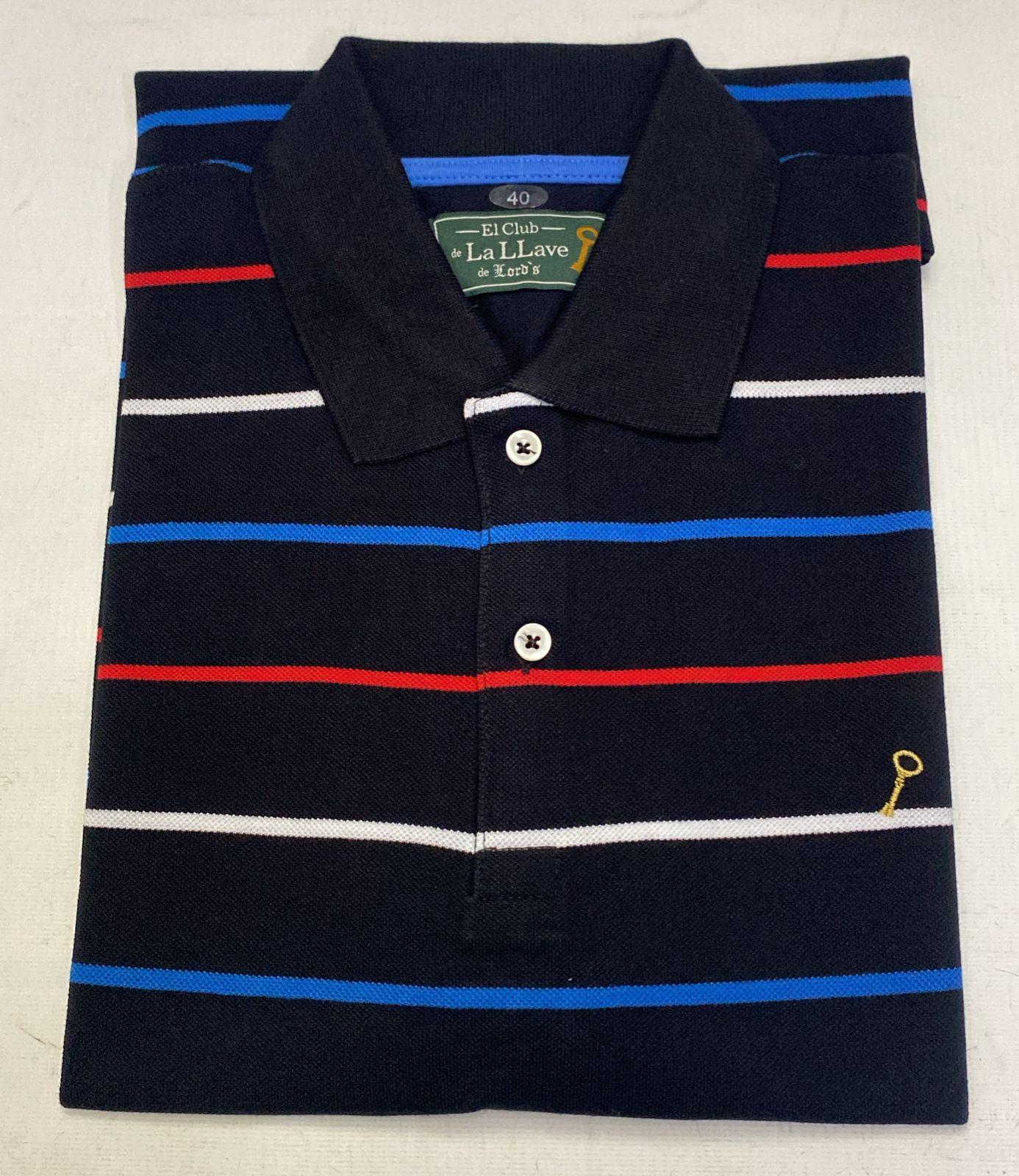 Remera cuello polo micro pique (El Club de La Llave de Lord's)