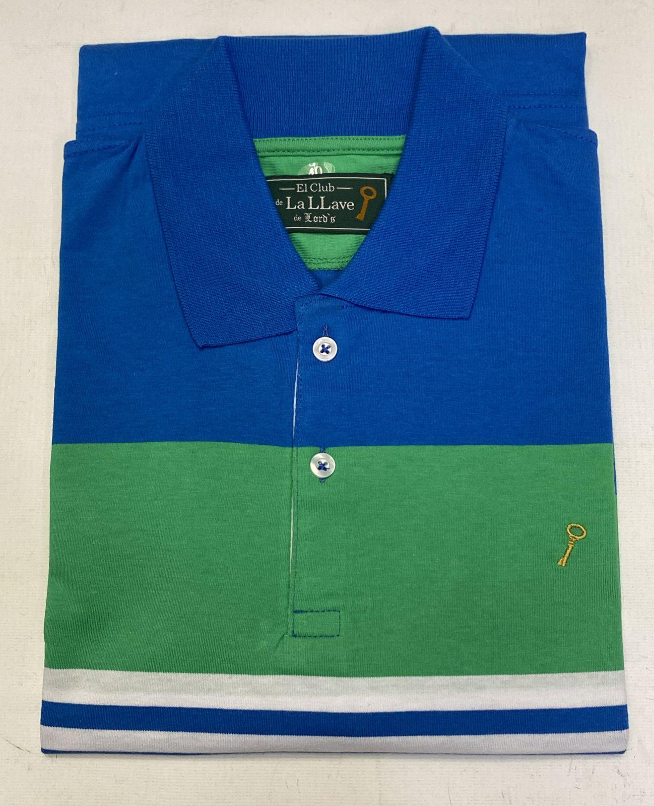 Remera cuello polo pima fantasía (El Club de La Llave de Lord's)