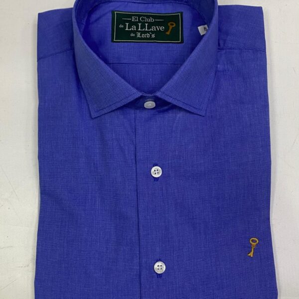 Camisa puro algodón lisa (El Club de La Llave de Lord's)
